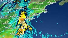 Coastal storm to bring heavy rain, strong winds to Northeast