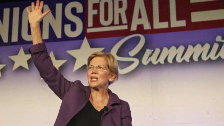 2020 Democrats treating Elizabeth Warren like the front-runner