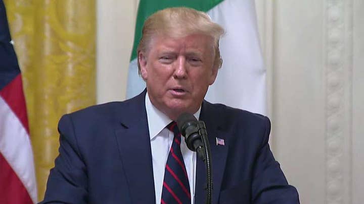 President Trump praises his handling of US withdrawal from northern Syria