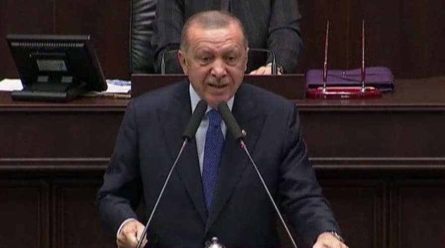 Turkey's Erdogan agrees to meet with US delegation but says he will not discuss cease-fire