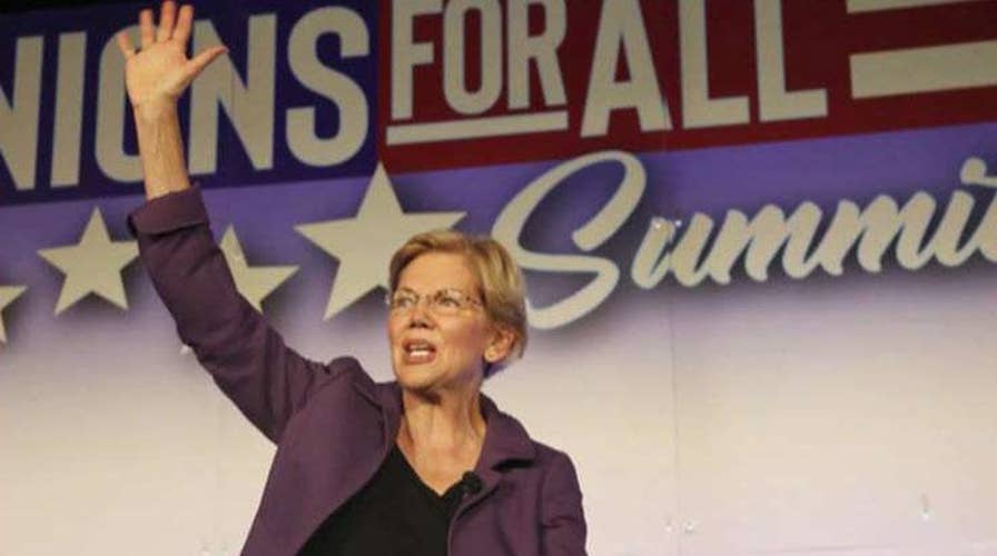2020 Democrats treating Elizabeth Warren like the front-runner