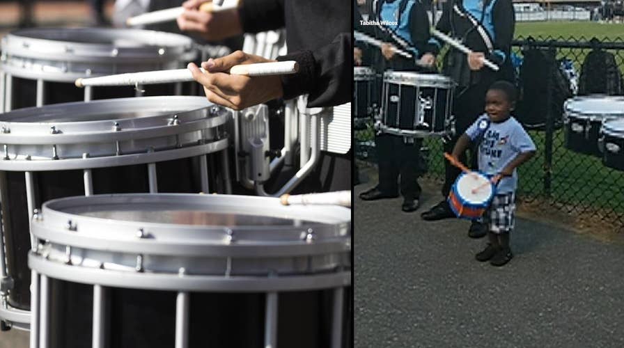 4-year-old’s adorable drumline debut goes viral
