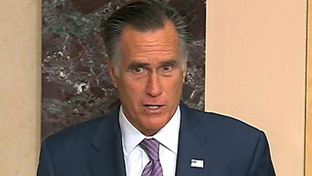 Senator Mitt Romney blasts President Trump's decision to withdraw troops from Syria