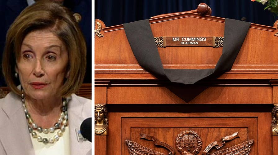 House Speaker Pelosi mourns Rep. Elijah Cummings: He's now with the angels
