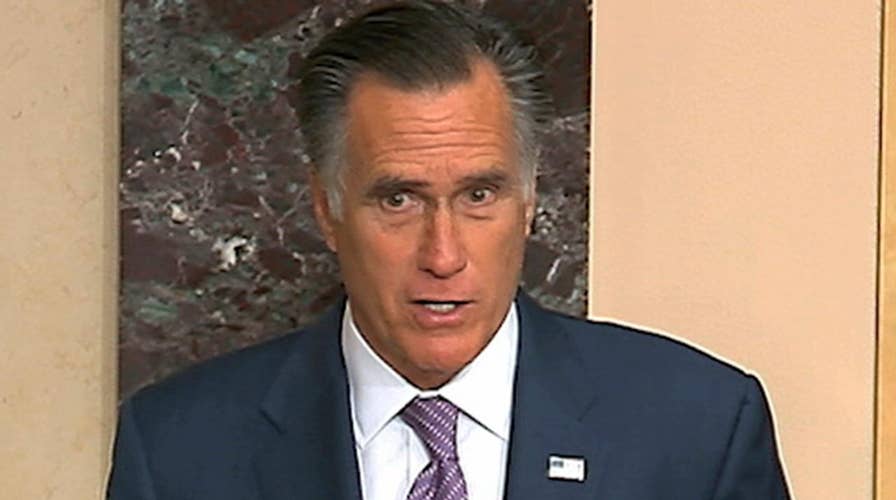 Senator Mitt Romney blasts President Trump's decision to withdraw troops from Syria