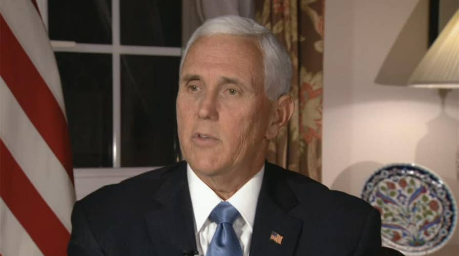 Watch John Roberts' full interview with Vice President Mike Pence from Ankara