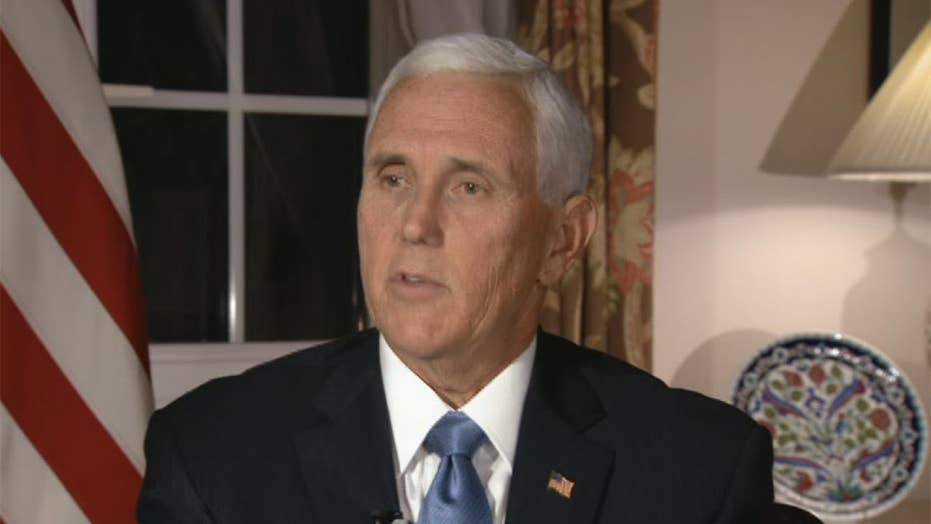 Watch John Roberts' full interview with Vice President Mike Pence from Ankara