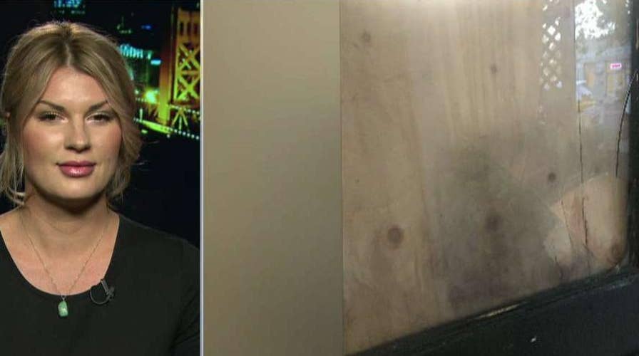 Sacramento salon owner who challenged Newsom on homeless crisis leaves city after break-in