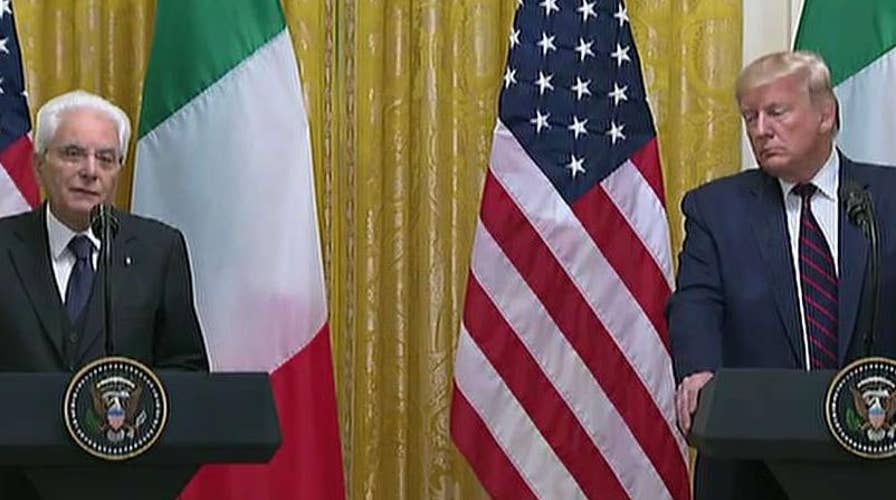 Italy criticizes US actions in Syria during White House visit