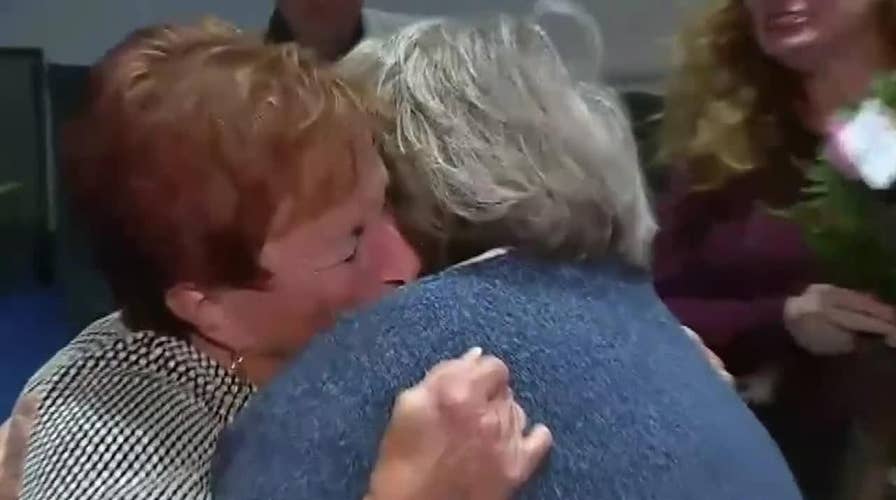 Two sisters discover each other through DNA test and meet for first time in 75 years