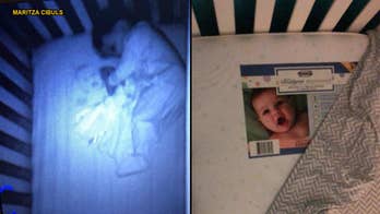 Mom spots terrifying 'ghost baby' in son's crib; says she 'could kill' husband after learning cause