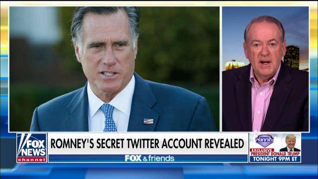 Mike Huckabee rails against Romney for his Pierre Delecto Twitter account: 'I'm embarrassed for him'