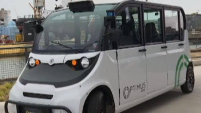 Self-driving vans could soon be the new way to get to work
