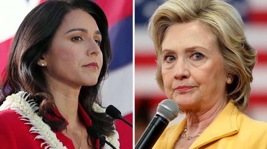 Clinton- Gabbard rift dates back to 2016 Democrat primary