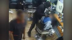 New York man robbed at gunpoint during haircut, video shows