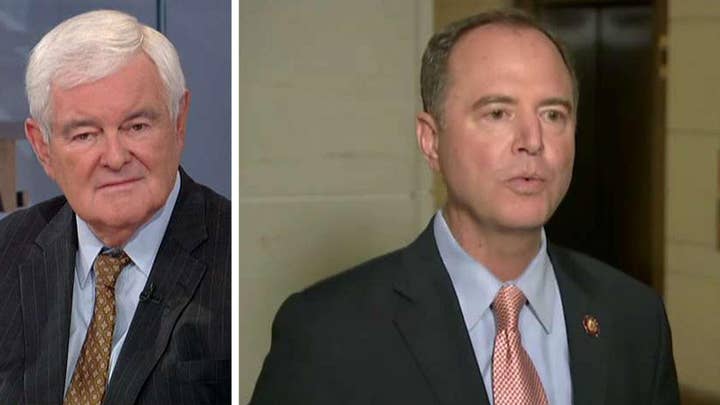 Gingrich: Schiff running a totally fraudulent fundamental violation of the American system