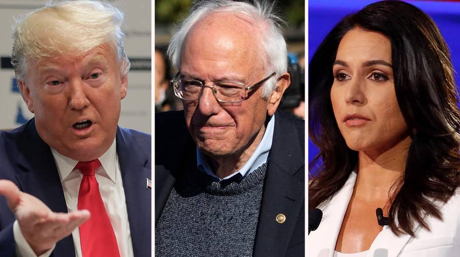 Trump, Sanders slam Hillary Clinton for suggesting Gabbard is a foreign asset