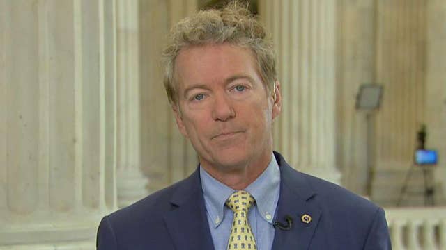 Rand Paul praises 'extraordinary breakthrough' in Syria, urges senators to defeat the McConnell resolution