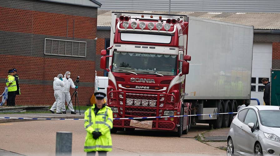 39 bodies found inside truck in England