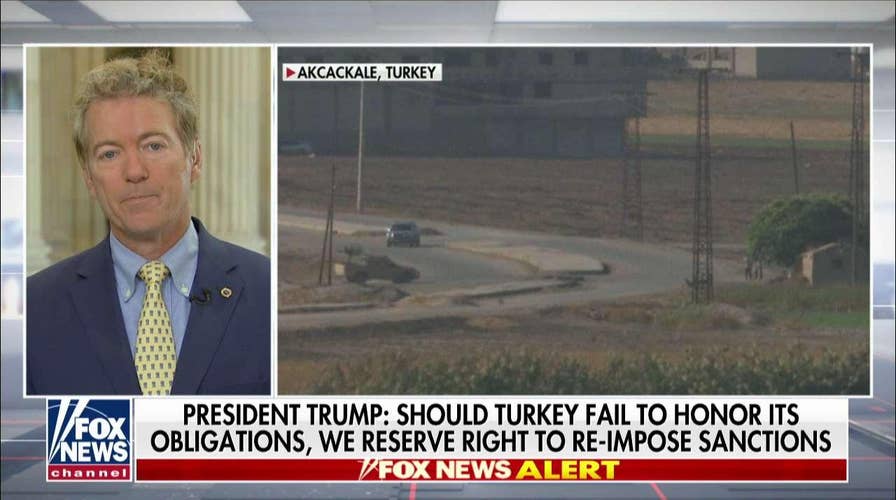 Rand Paul praises President Trump's 'extraordinary breakthrough' in Syria