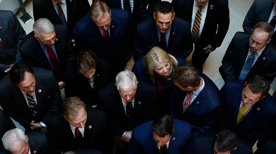 Pentagon official's impeachment inquiry deposition delayed as House Republicans refuse to leave secure facility