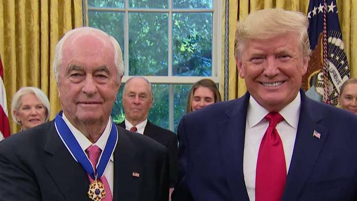 President Trump awards Medal of Freedom to Roger Penske