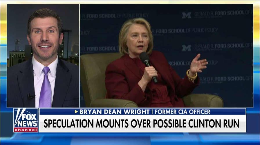 Former CIA officer says a potential Hillary Clinton 2020 run makes him 'want to drink'