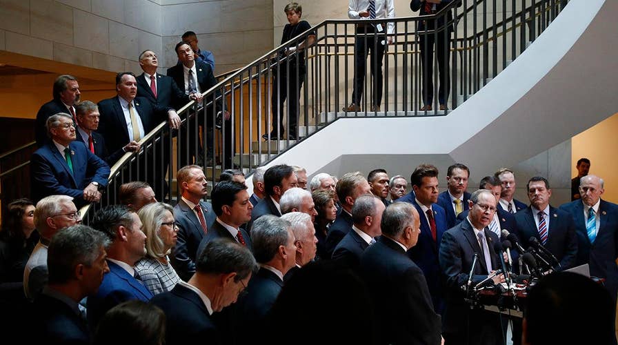 Republicans push for opportunity to assess credibility of whistleblower