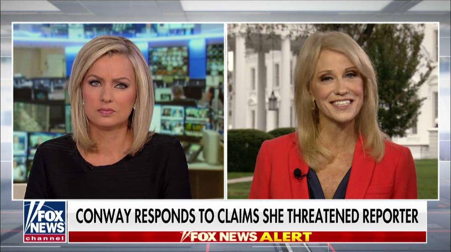 Kellyanne Conway denies bullying reporter