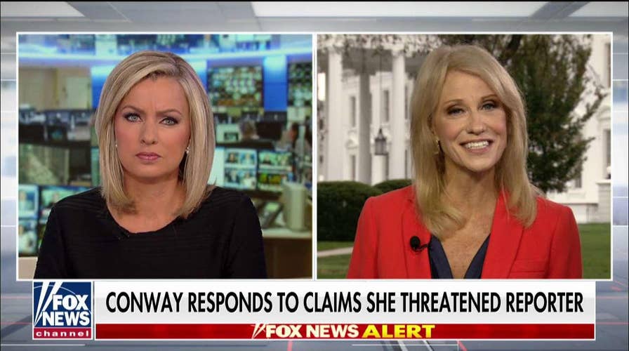 Kellyanne Conway denies bullying reporter