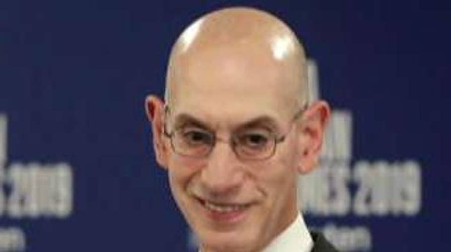 NBA commissioner fires back at the vice president over criticism of the league's response to China