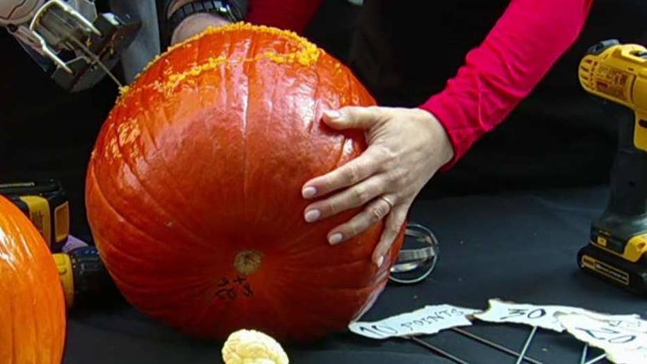 How to carve a pumpkin for Halloween with power tools