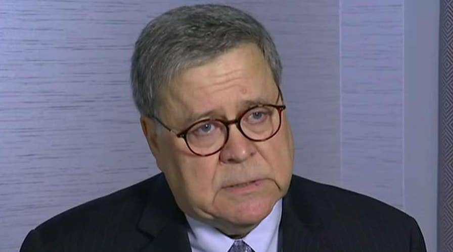 Attorney General William Barr says John Durham is making progress in Russia-probe inquiry