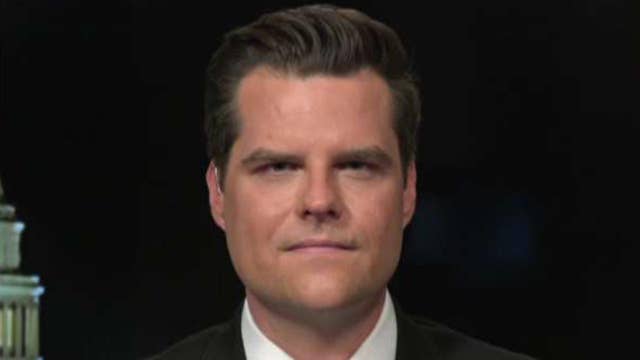 Gaetz Donald Trump Is Innocent And The Deep State Is Guilty On Air 5603