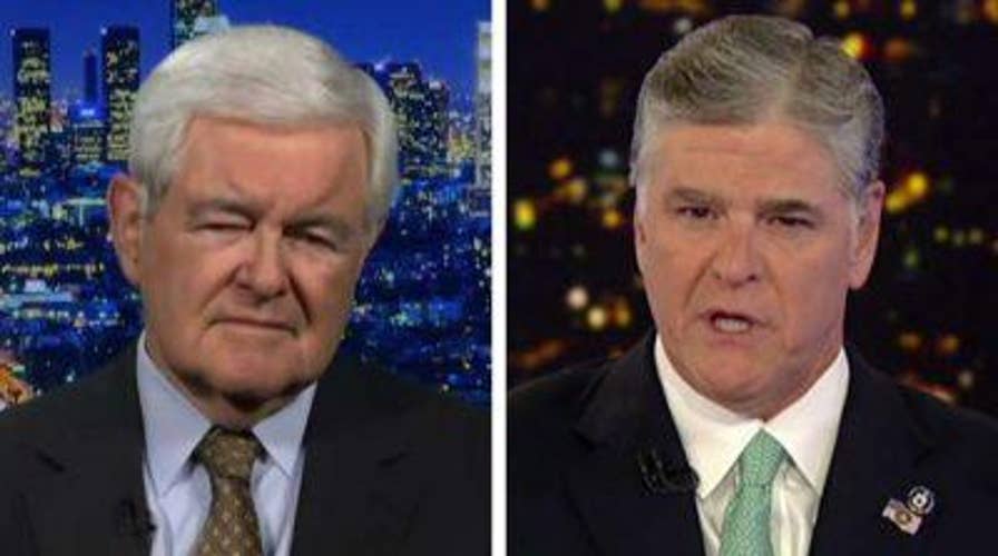 Newt Gingrich reacts to current state of impeachment inquiry