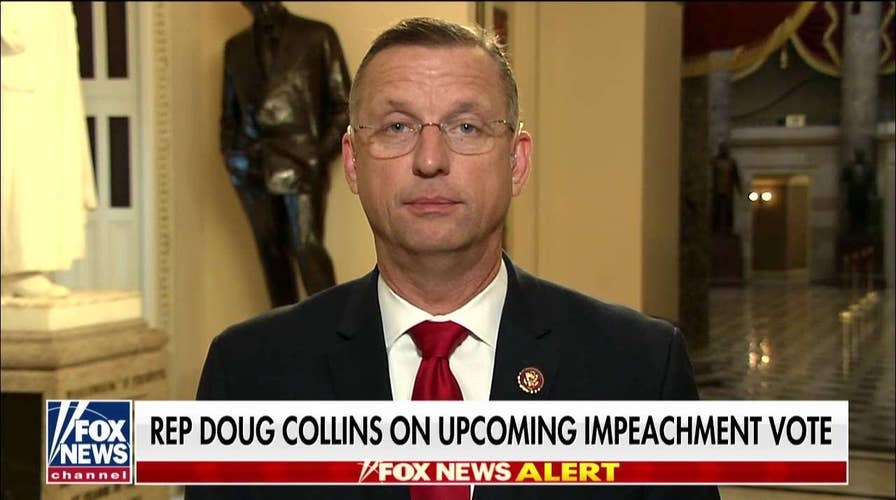Rep. Collins: House impeachment vote confirms everything Democrats are doing is wrong