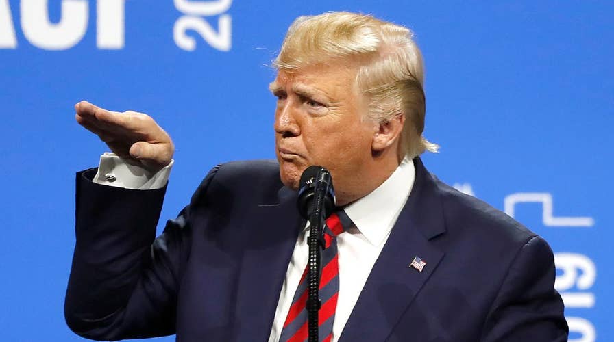 President Trump rails against impeachment inquiry on Twitter