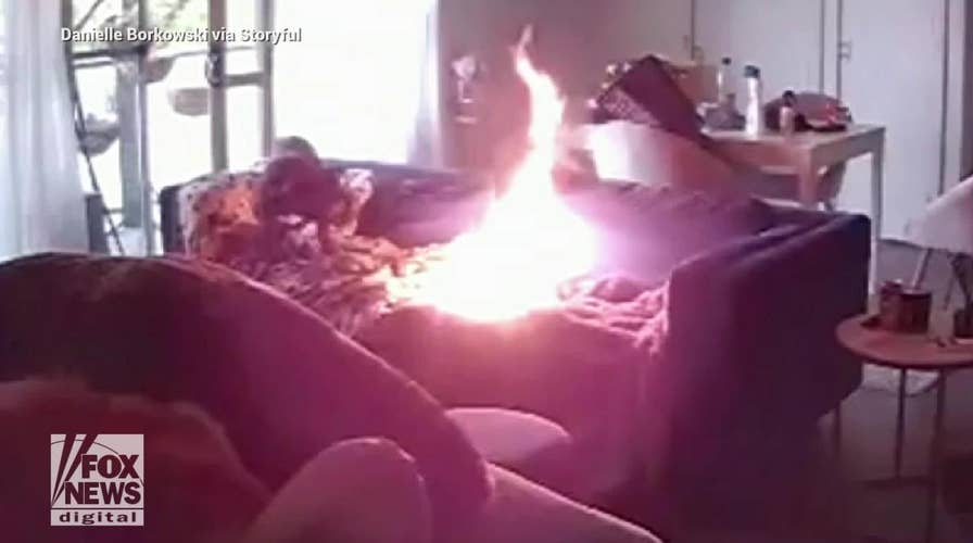 WATCH: Dog starts apartment fire causing $60,000 in damage