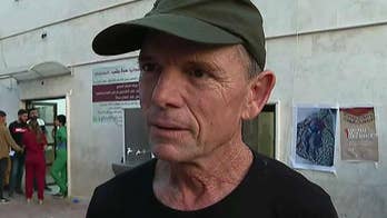 US aid worker helps displaced civilians in northern Syria