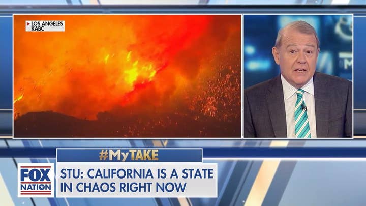 Varney blames California wildfires on 'far-left political climate'
