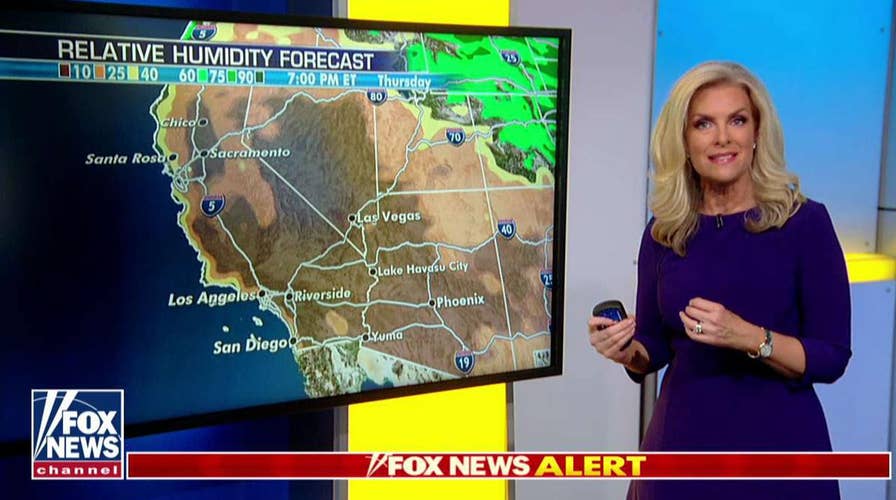 National forecast for Wednesday, October 30