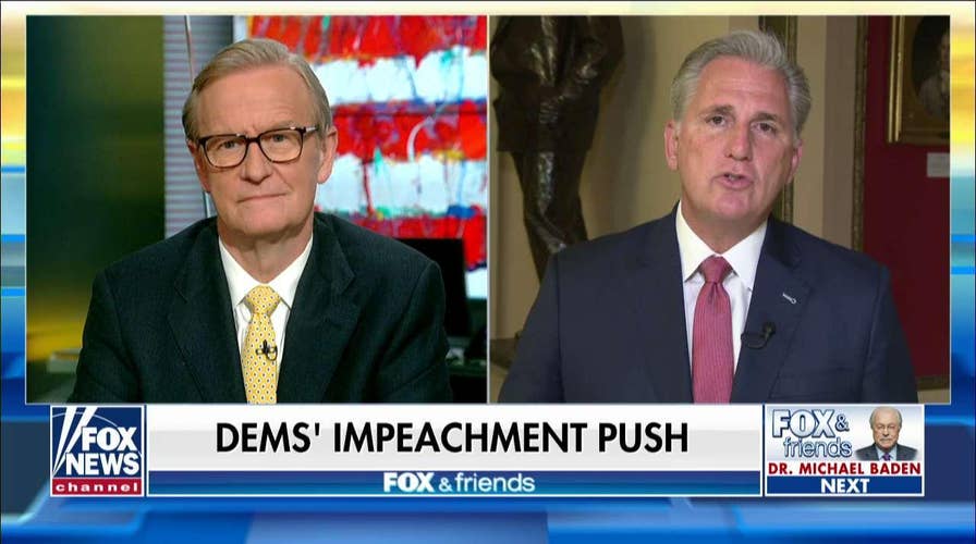 Kevin McCarthy says Impeachment probe won't stop GOP From winning back House in 2020