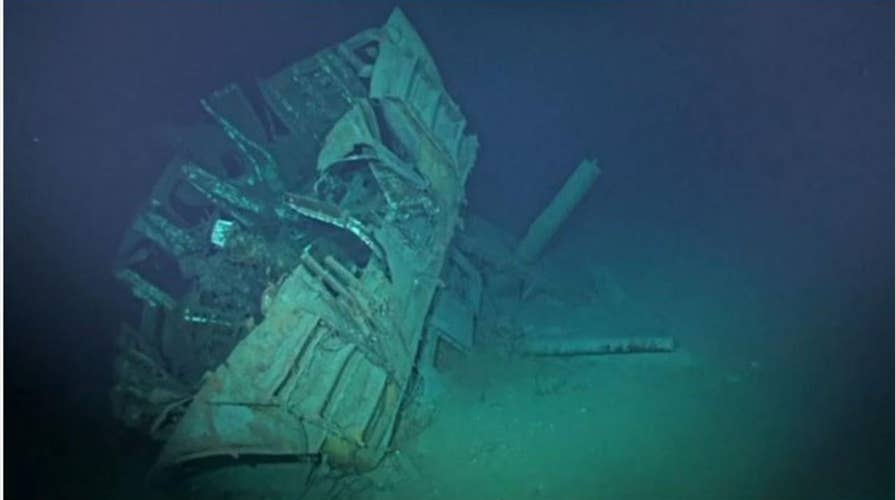 Remains of World War II American ship found at bottom of Philippine Sea