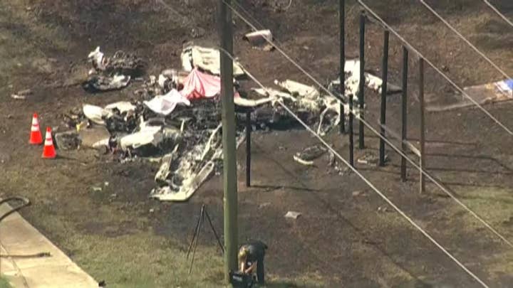 Watch: Two dead in small plane crash in Florida