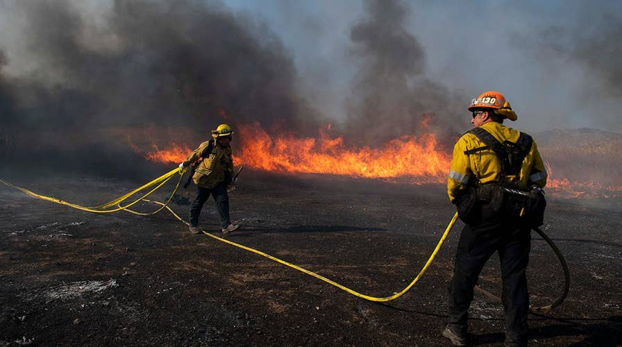 Reagan library spared from Easy fire, Kincade fire now 45 percent contained