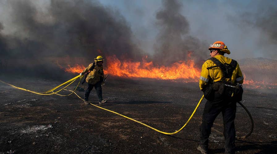 Reagan library spared from Easy fire, Kincade fire now 45 percent contained