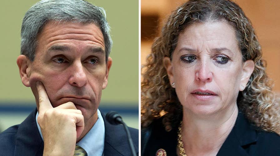 Debbie Wasserman Schultz calls out Ken Cuccinelli for 'white supremacist ideology'