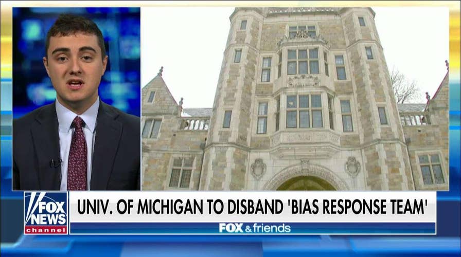 University of Michigan student reacts after 'bias response team' is disbanded