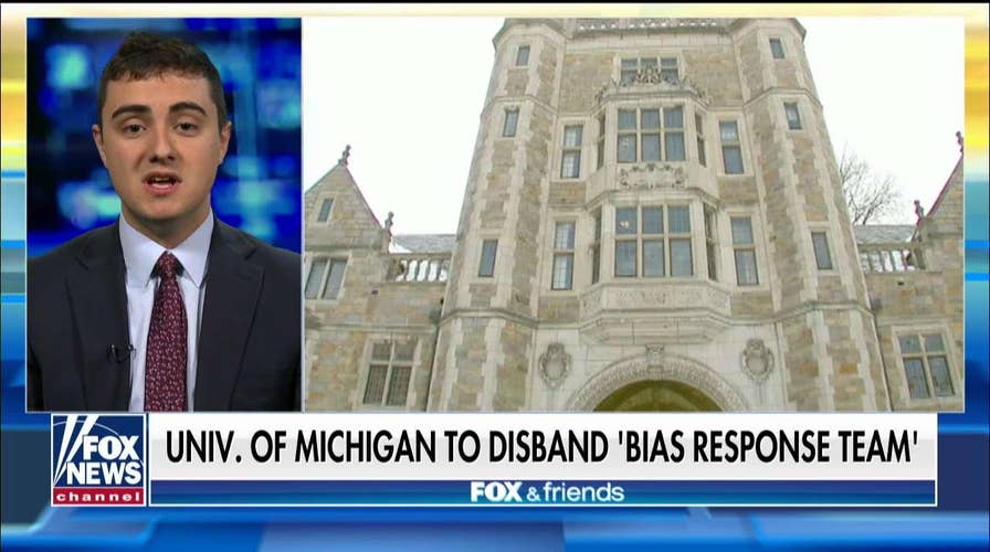 University of Michigan student reacts after 'bias response team' is disbanded