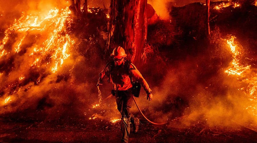 Maria fire prompts evacuation, threatens homes north of Los Angeles